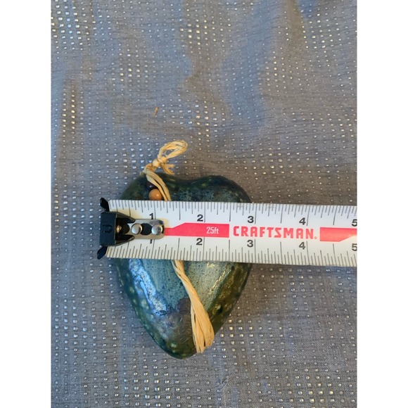 Artisan ceramic heart that rattles - Picture 6 of 7